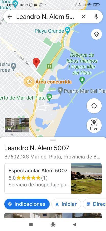 דירות מר דל פלאטה Espectacular Alem 5007 Piso 7 מראה חיצוני תמונה